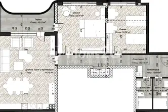 Тристаен апартамент в София, Зона Б-18