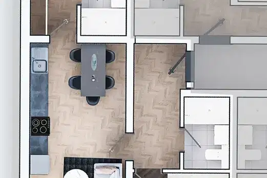 3-bedroom apartment in Sofia, Zona B-19