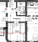 Тристаен апартамент в София, Зона Б-19