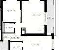Снимка 4 — Тристаен апартамент в София, Зона Б-5