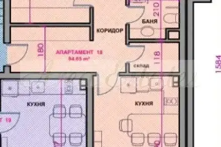 3-bedroom apartment in Oblast Burgas, Pomorie