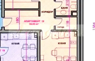 Тристаен апартамент в Бургас, Поморие