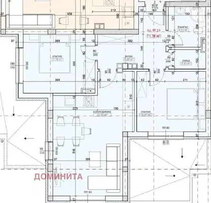 Снимка 4 — Тристаен апартамент в Бургас, Приморско