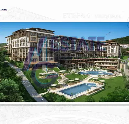 Снимка 2 — Тристаен апартамент в Бургас, Свети Влас
