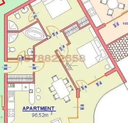 Photo 2 — 3-bedroom apartment in Dobrich, Bojurec