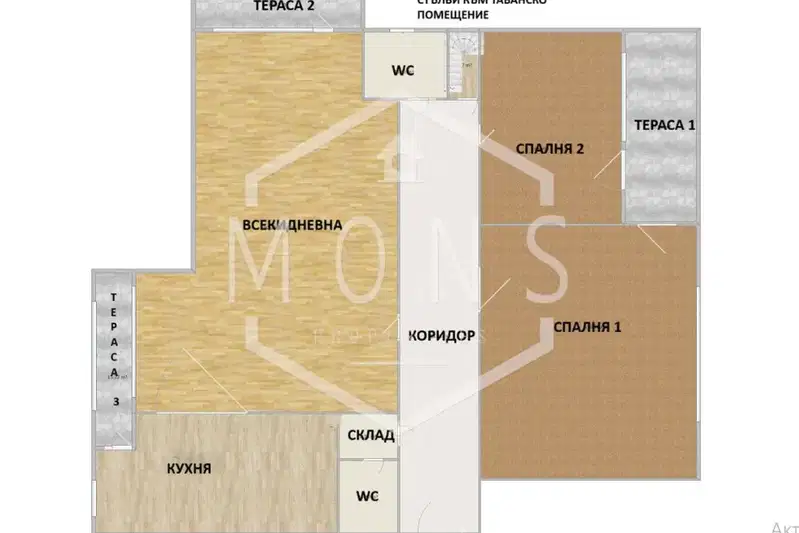 3-bedroom apartment in Oblast Gabrovo, Sevlievo