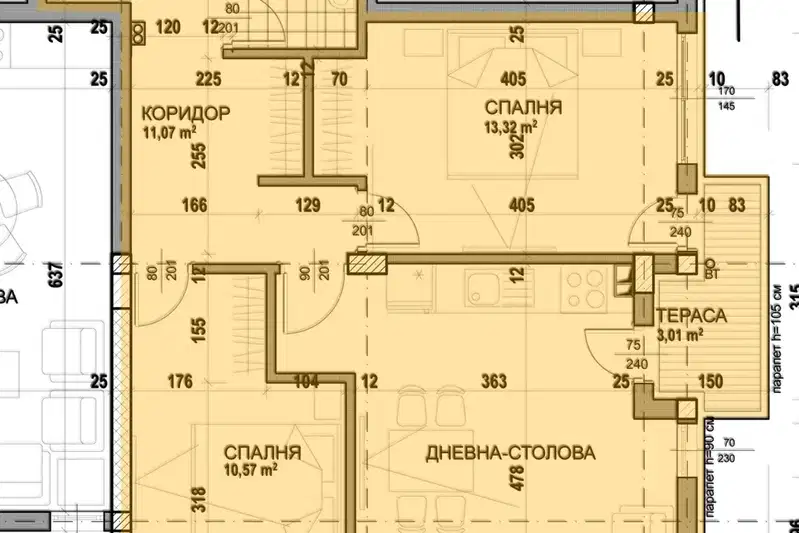 3-bedroom apartment in Oblast Plovdiv, Karlovo