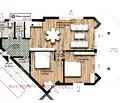 Снимка 3 — Тристаен апартамент във Велико Търново, с. Малки чифлик