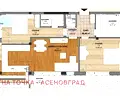 Снимка 2 — Тристаен апартамент в Пловдив, Асенов