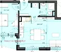 Снимка 2 — Двустаен апартамент в Бургас, Крайморие