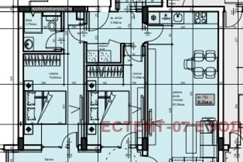 3-bedroom apartment in Plovdiv, Hristo Smirnenski