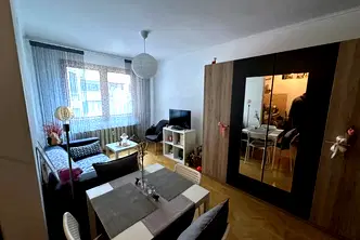 Едностаен апартамент с ниша за спалня в Белите брези, София