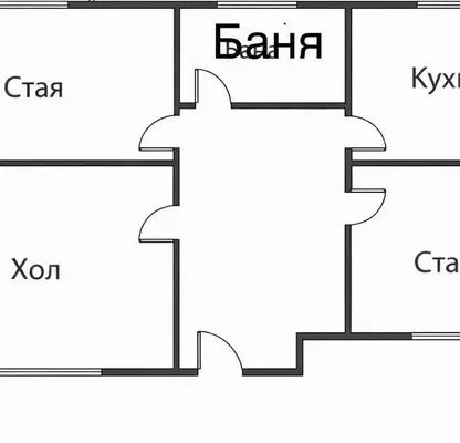 Снимка 2 — Тристаен апартамент на последен етаж с югоизточно изложение в Център, София