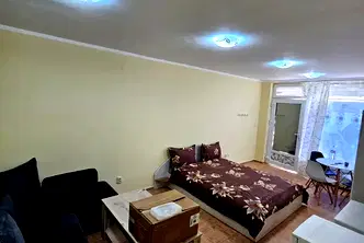 Едностаен апартамент с югозападно изложение в Лагера, София