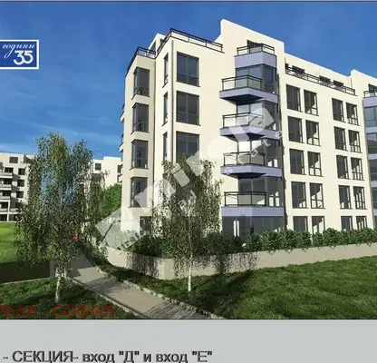Снимка 4 — Тристаен апартамент с функционално разпределение в Обеля 2, София