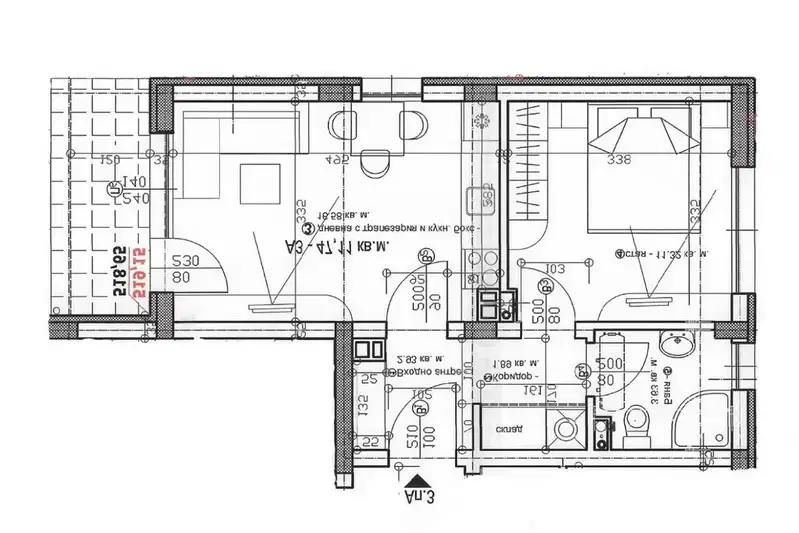 2-bedroom apartment in Sofiya, Orlandovci