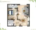 Снимка 4 — Двустаен апартамент с панорамна гледка в кв. Витоша, София