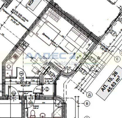 Снимка 4 — Тристаен апартамент с функционално разпределение в Зона Б-19, София