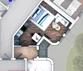 Снимка 2 — Двустаен апартамент в София, Зона Б-19