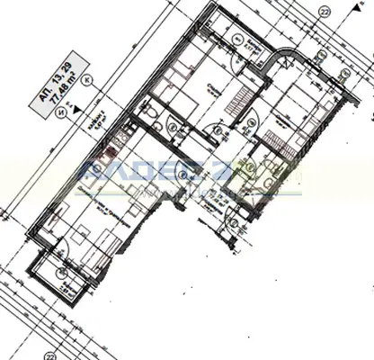 Снимка 2 — Тристаен апартамент с 2 балкона в Зона Б-19, София