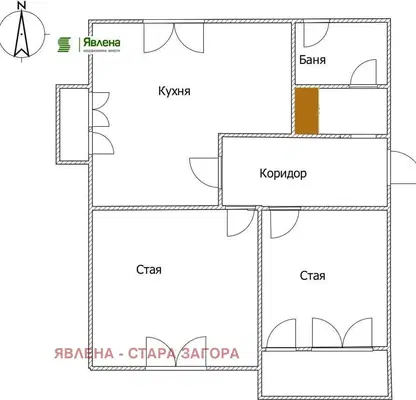 Снимка 3 — Тристаен апартамент в Стара Загора, Център