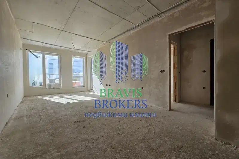 Three-room apartment with two terraces in Levski, Varna