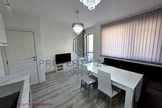 Чисто нов двустаен апартамент с южно изложение в Колхозен пазар, Варна