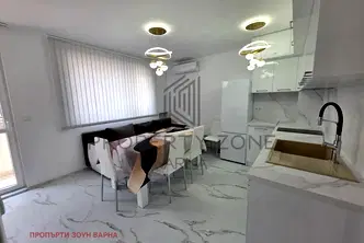 Чисто нов двустаен апартамент с южно изложение в Колхозен пазар, Варна