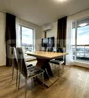 Тристаен апартамент с панорамна тераса в м-т Пчелина, Варна