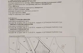 Парцел в Кюстендил, Дупница
