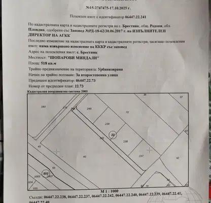 Photo 2 — Plot in Oblast Plovdiv, Brestnik