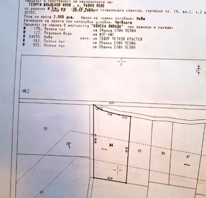 Photo 4 — Plot in област София, Ravno Pole