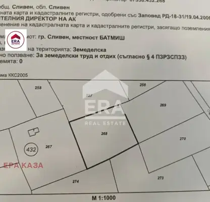 Снимка 3 — Парцел в Сливен, в.з. Сливен
