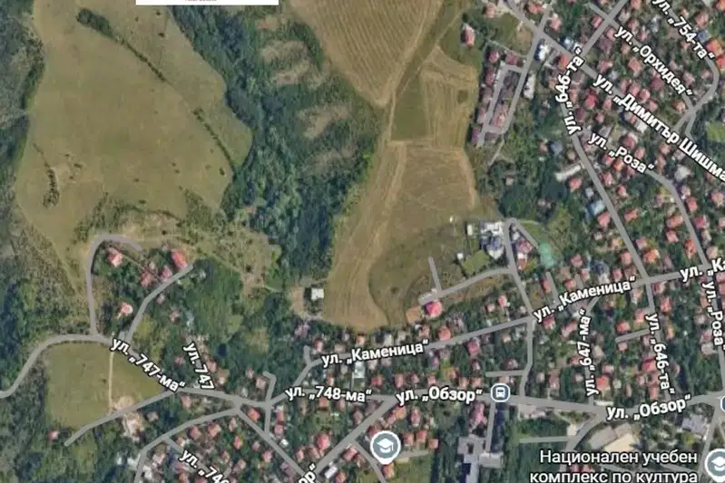 Парцел в София, Горна баня