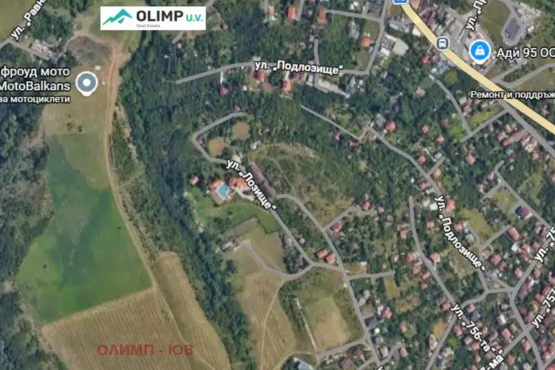 Парцел в София, Горна баня