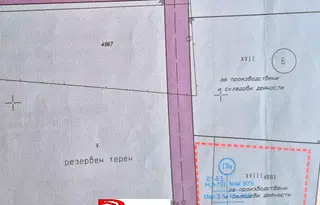 Парцел във Велико Търново, Промишлена зона - Запад