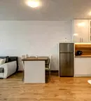 Двустаен апартамент с климатик и уреди в Банишора, София
