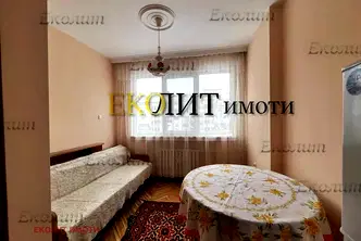 Обзаведен двустаен апартамент до 93 СУ и бъдеща метростанция в Гео Милев