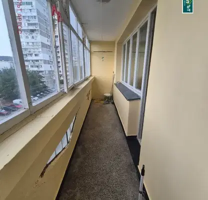 Снимка 3 — Двустаен апартамент с голяма тераса в Левски 1, Варна
