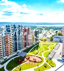 Луксозен двустаен апартамент с панорамна гледка в Победа, Варна