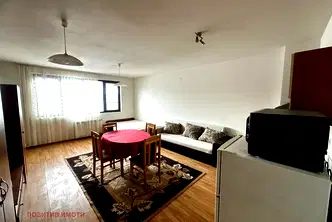 Обзаведен двустаен апартамент с тераса в Стрелбище, София