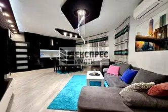 Двустаен апартамент с климатик и тераса в Трошево, Варна
