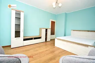 Слънчев едностаен апартамент с тераса в Мусагеница, София