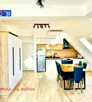 Тристаен апартамент с морска гледка в Бриз, Варна