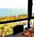 Тристаен апартамент с гледка море в Лазур, Бургас