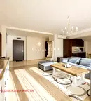 Тристаен дизайнерски апартамент с южна тераса в Лозенец, София