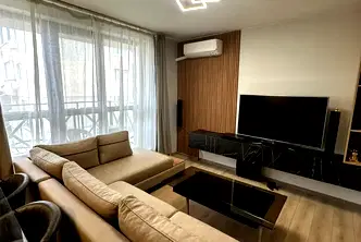 Тристаен апартамент с тераса в Овча купел, близо до Нов български университет