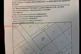 Парцел в Шумен, с. Илия Блъсково