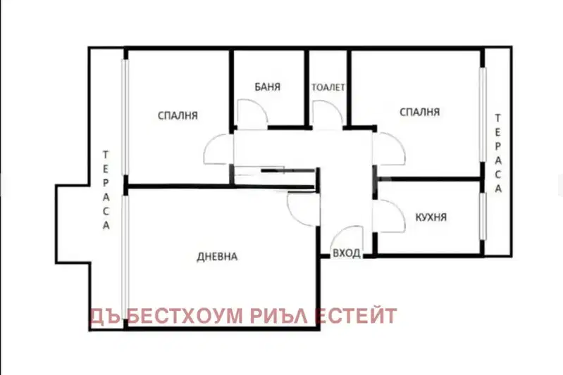 4-bedroom apartment in Varna, Chaika