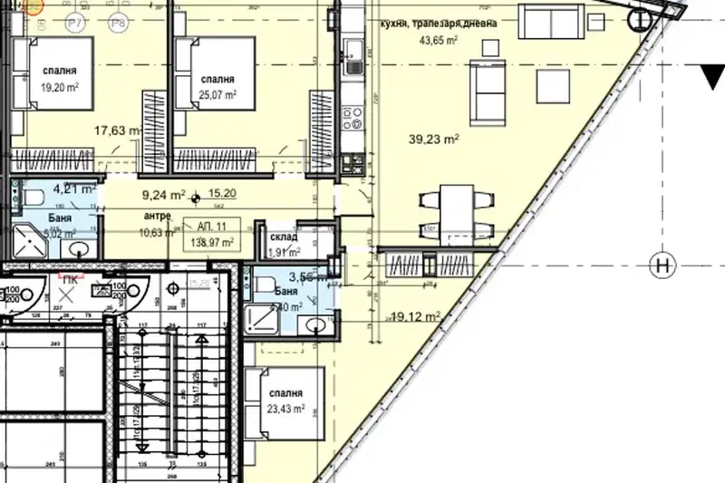 4-bedroom apartment in Sofia, Dragalevci